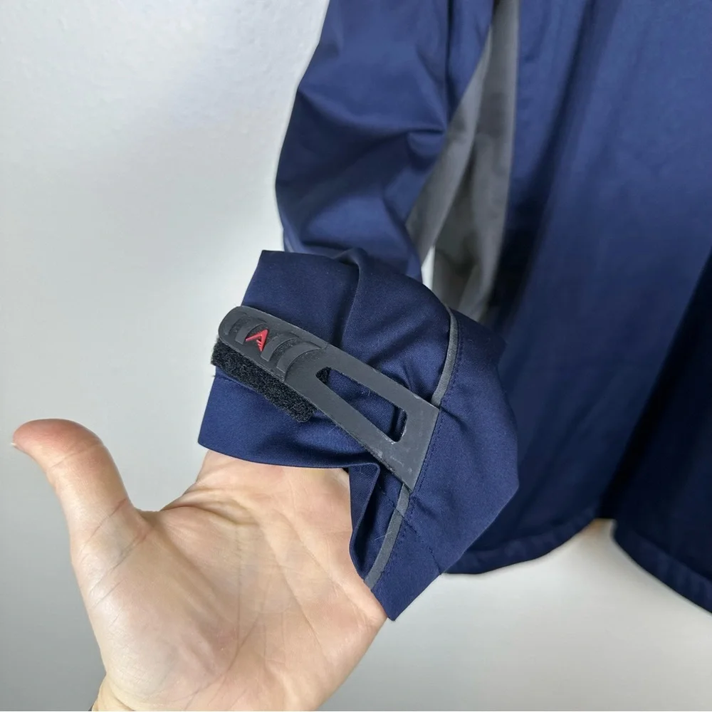 ANTIGUA MN Twins MLB Baseball Men's L Navy Full Zip Windbreaker Jacket - Picture 3 of 9